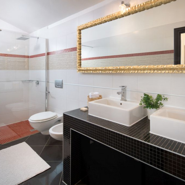 Bathroom / WC, Villa Evita, Nancy Villas - Modern designer villas with pool, near Porec, Istria Poreč